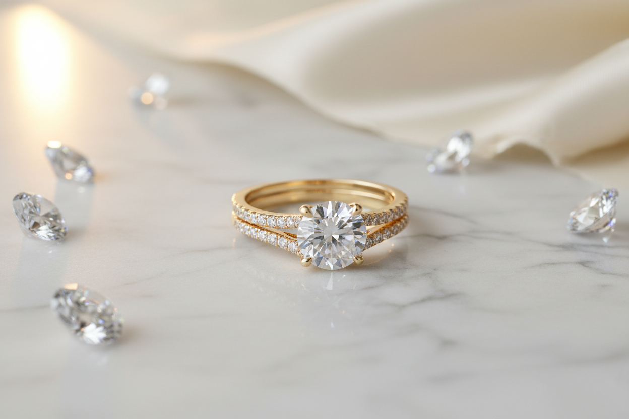Engagement & Wedding Band Sets