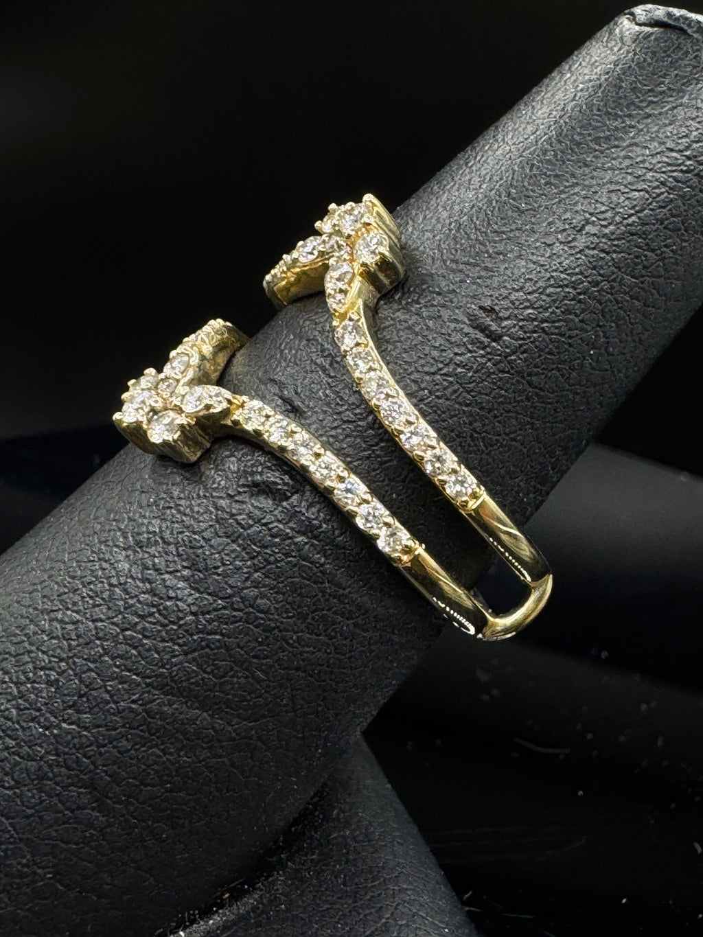 14kt Yellow Gold 0.46 ct Natural Diamond Ring Wrap