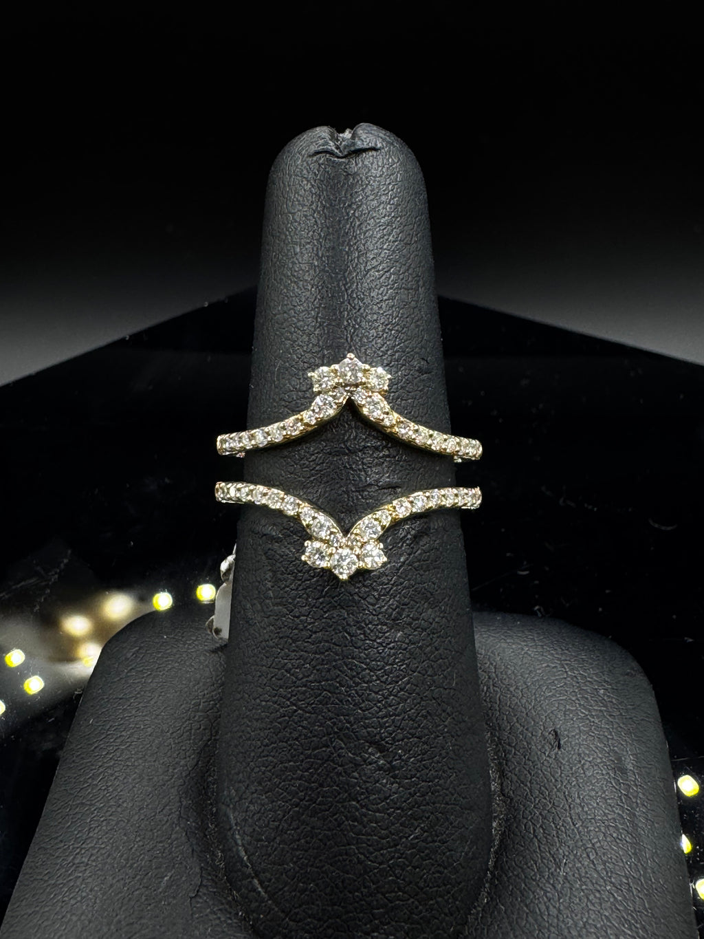 14kt Yellow Gold 0.46 ct Natural Diamond Ring Wrap