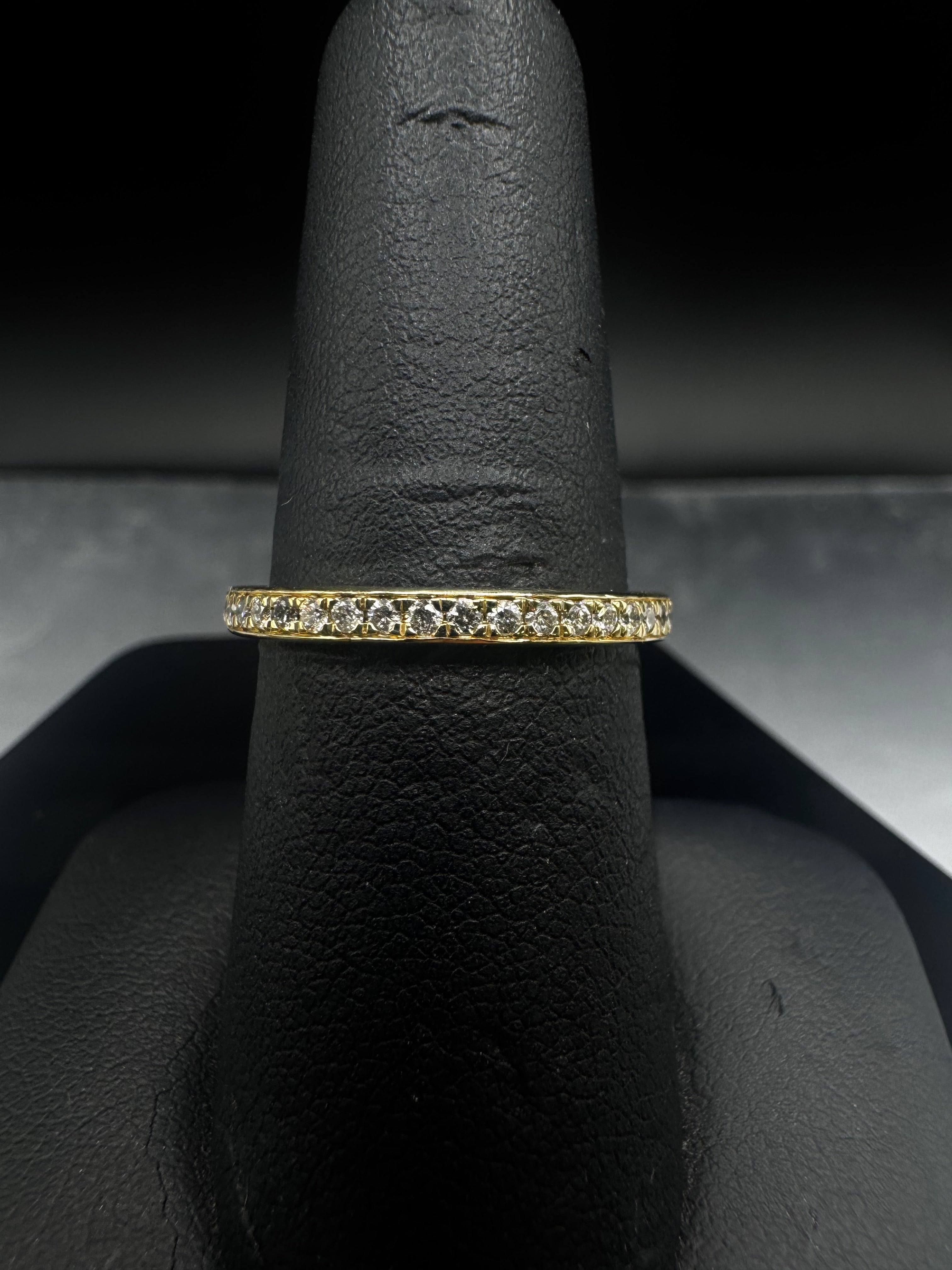 14kt Yellow Gold Diamond Halo Engagement Ring & Wedding Band Set - .15 ct Center, .58 cttw