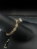 14kt Rose Gold Vintage Diamond Engagement Ring & Wedding Band Set - 3/8 ct + 1/4 ct